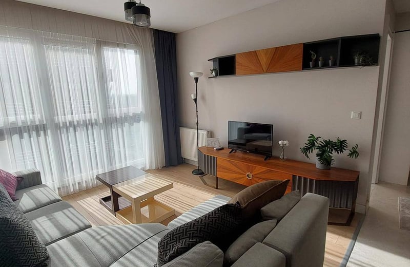 Rent of a stylish and bright 2-room apartment, Istanbul, Turkey